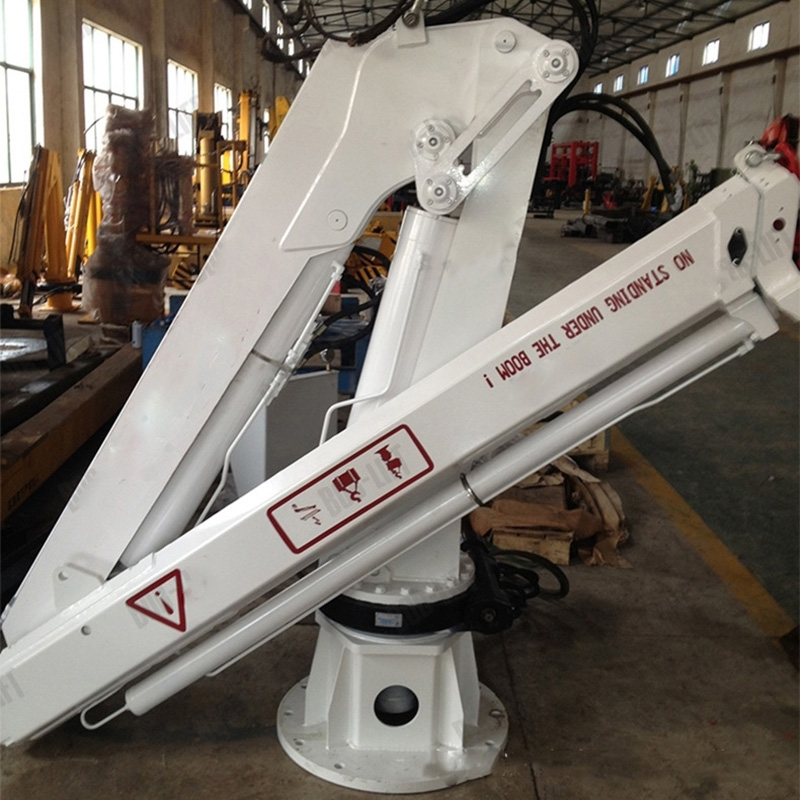 2 Ton Folding Boom Marine Crane