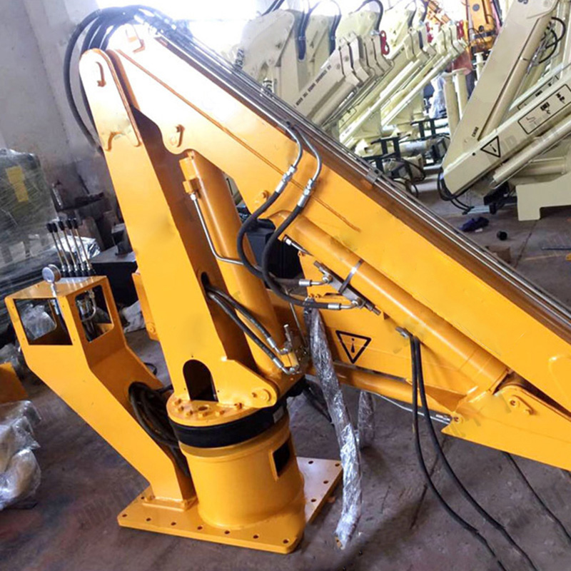 2 Ton Folding Boom Marine Crane