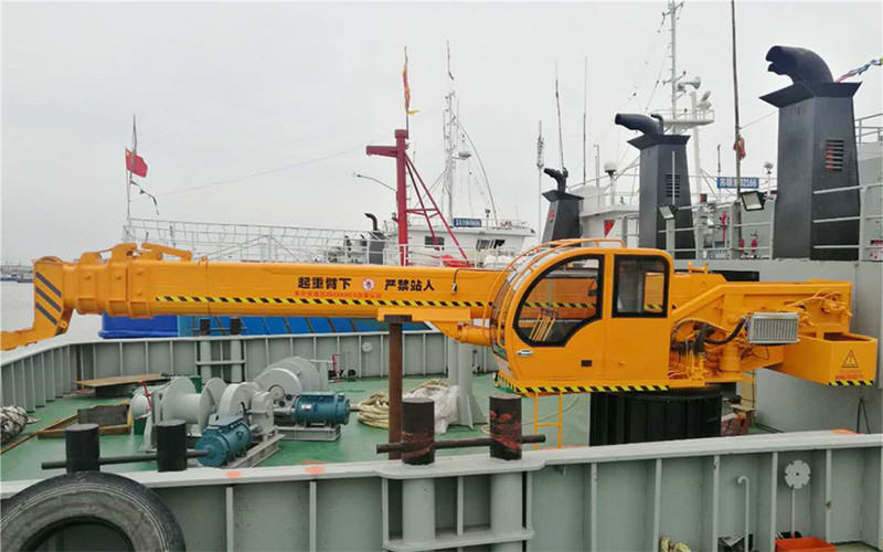 MNK-CY1200 Telescopic Boom Marine Crane