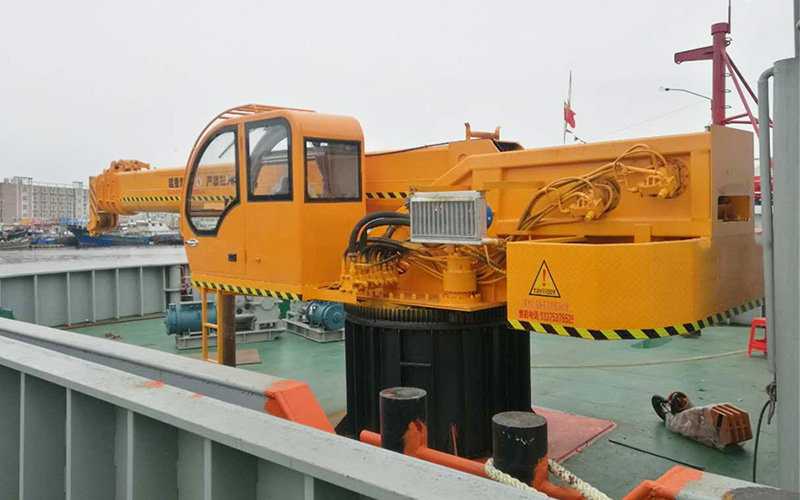 MNK-CY1200 Telescopic Boom Marine Crane