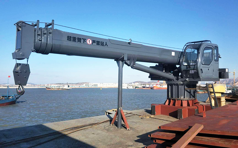 MNK-CY1200 Telescopic Boom Marine Crane