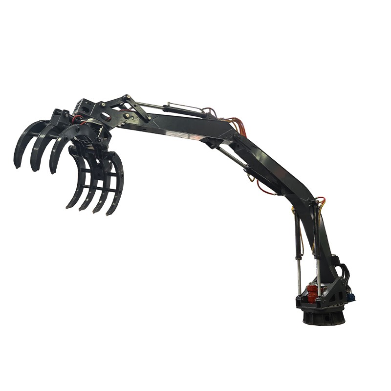 7M 8M Electric Stationary Material Grab Crane 7M 8M Electric Stationary Material Grab Crane